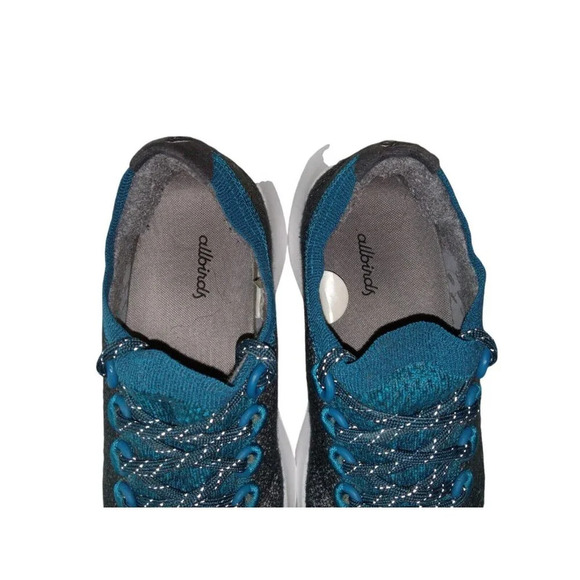 Allbirds Womens Wool Runner Mizzle Blue/Gray Running Shoes Size 9 - Picture 4 of 12